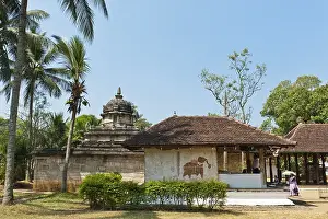Ancient temple Natha Devale, holy area