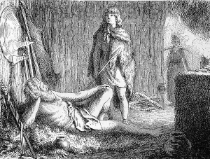 The ancient Teutons or Germanic tribes in their homeland