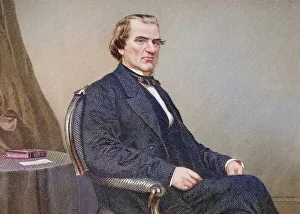 Andrew Johnson 1808 1875, 17th President of the United States 1865-69