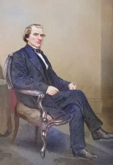 Andrew Johnson 1808 1875, 17th President of the United States 1865-69