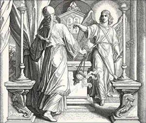 The Angel Gabriel Appears to Zechariah