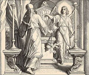 The Angel Gabriel Appears to Zechariah
