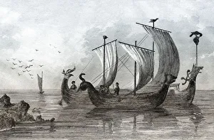 Angelsaechsische Segelboote