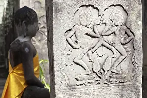 Angkor thom, the most famous religious site in Cambodia