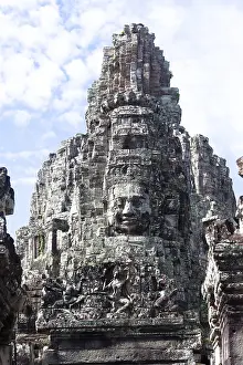 Angkor thom, stone statue, Siem Reap, Cambodia