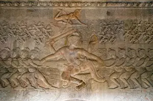 Angkor Wat was built for King Suryavarman II (ruled 1113-50)