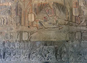 Angkor Wat was built for King Suryavarman II (ruled 1113-50)