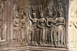 Angkor Wat was built for King Suryavarman II (ruled 1113-50)