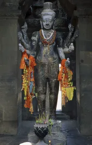 Angkor Wat was built for King Suryavarman II (ruled 1113-50)