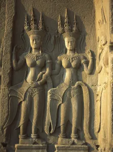 Angkor Wat was built for King Suryavarman II (ruled 1113-50)