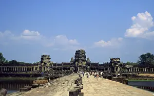 Angkor Wat was built for King Suryavarman II (ruled 1113-50)