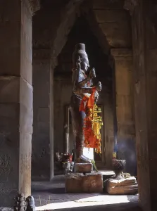 Angkor Wat was built for King Suryavarman II (ruled 1113-50)