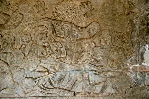 Angkor Wat was built for King Suryavarman II (ruled 1113-50)