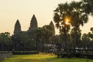 Angkor Wat, sunrise, Angkor, UNESCO World Heritage Site