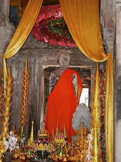 Angkor Wat Temple, Buddha, Siem Reap Province