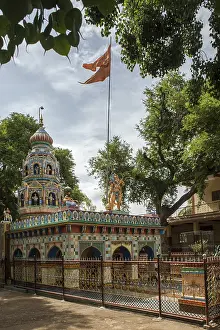 Anjaneya temple, khavatakoppa, karnataka