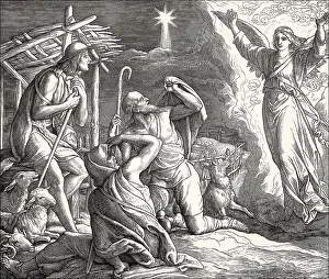 The annunciation to the shepherds
