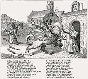 Anti-Catholic animal parody, 1617
