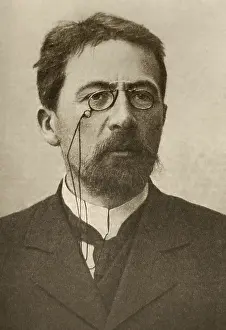 Anton Chekhov (1860-1904), portrait around 1903