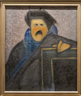 Antonio Guezala, portrait of the painter Ignacio Zuloaga