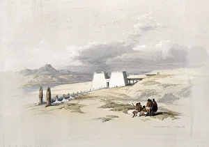 Approach to the temple of Wady Sabua