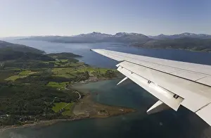 Category Scandinavia Prints: Approaching Evenes Airport, Versteralen