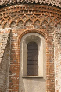 Detail of the apse, St. Saint, Saint