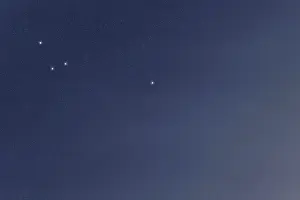 Apus star constellation, Night sky