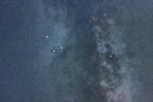 Apus star constellation, Night sky