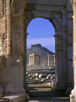 The Arab castle, Qala'at Ibn Maan (also known as Fakhr-al-Din al-Maani)