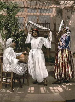 Arab Dancers, Algiers, Algeria