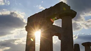 Archaic Temple of Apollo, Doric columns