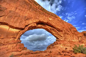 Arches National Park North Window section in Moab Utah USA