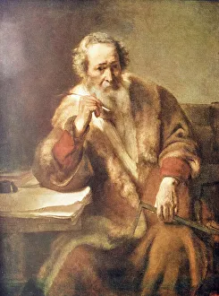 The Architect, painted by Rembrandt van Rijn