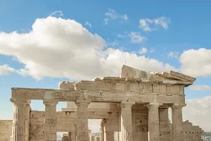 Architectural detail at acropolis site