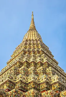 Architectural detail, chedi stupa