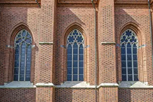 Architectural detail of Uppsala Cathedral