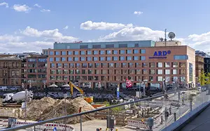 ARD Hauptstadtstudio Berlin am Reichstagufer in Mitte