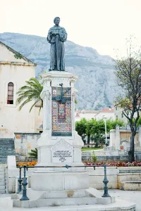 The area of the old town, the city of Makarska