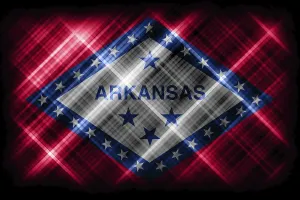 Arkansas state flag, Arkansas flag background modern flag