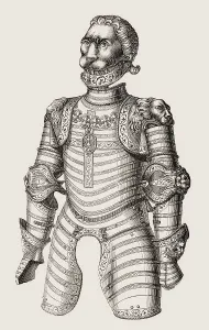 The armour with lions, probably belonged to Francis I
