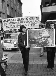 The US Army's waging of war in Vietnam