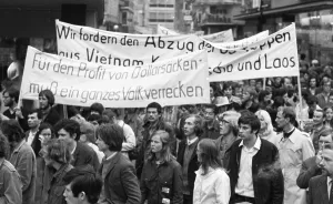 The US Army's waging of war in Vietnam