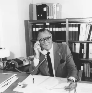 Arne Larsson, 1915-2001 known as the world's first person to receive an artificial cardiac pacemaker