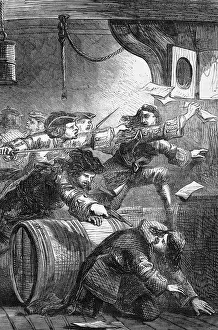 The arrest of the Jacobites after the Battle of the Boyne in July 1690