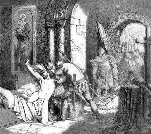 Arresting of Pope Martin I, on 17 June 653