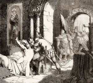 Arresting of Pope Martin I, on 17 June 653