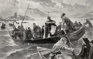 Arrival of Blessed Irmgard of Chiemsee
