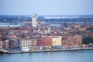 Arsenal, view from the church of San Giorgio Maggiore