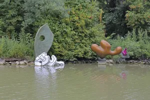 Art installation The Year of Living Dangerously by Maria Loboda 2022